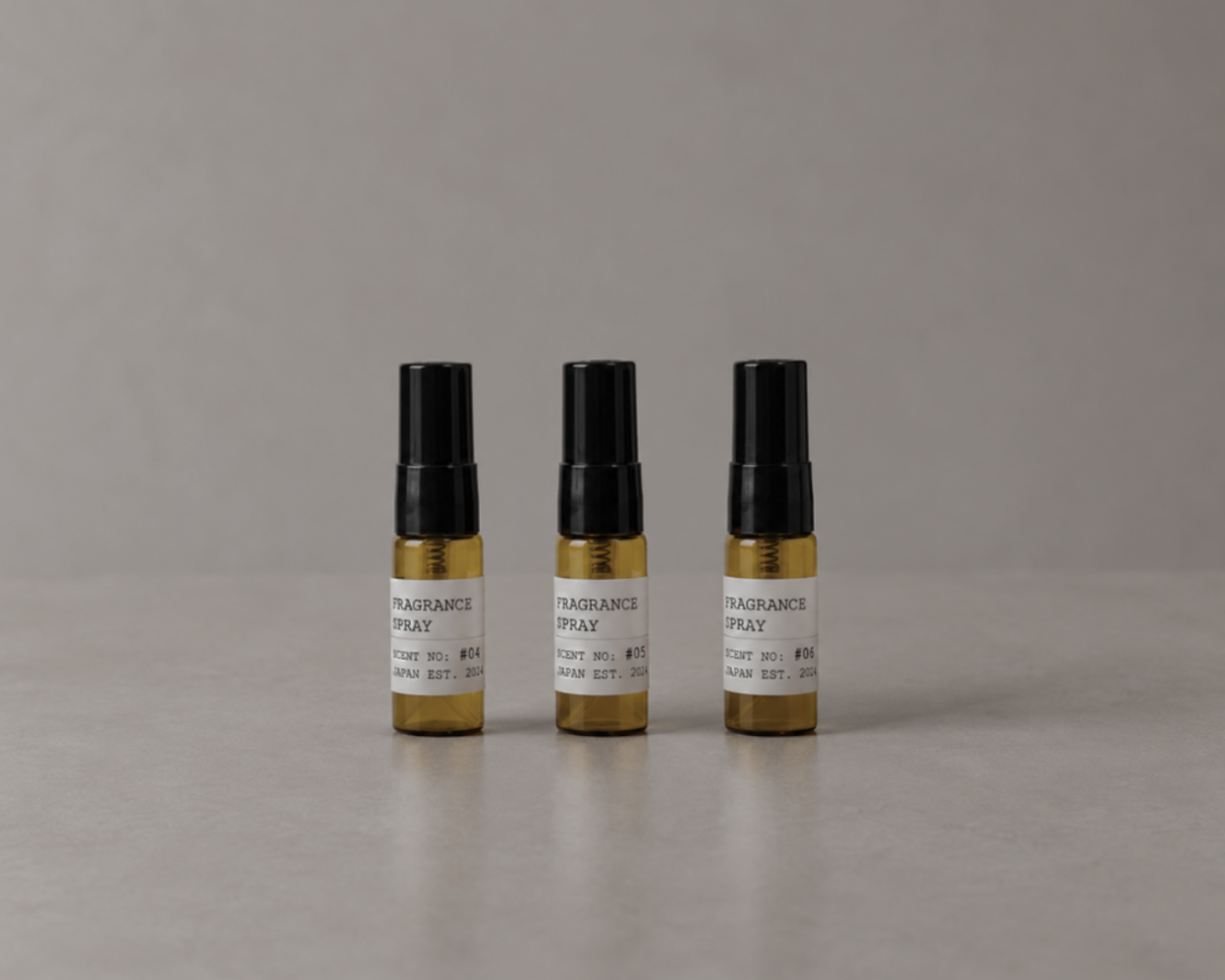 香りお試し用 – Mini Fragrance Spray 3 Set