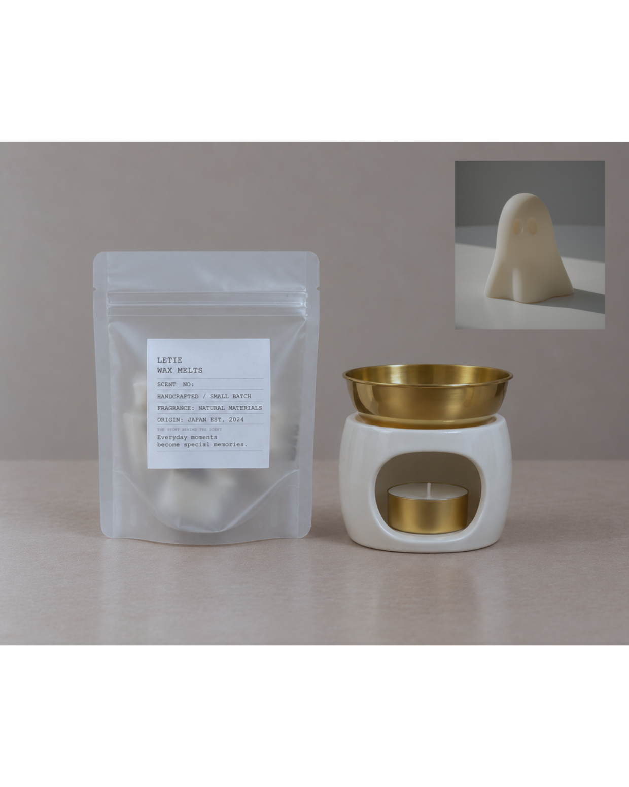 【限定】Halloween Limited Wax Melt｜Ghost Gift